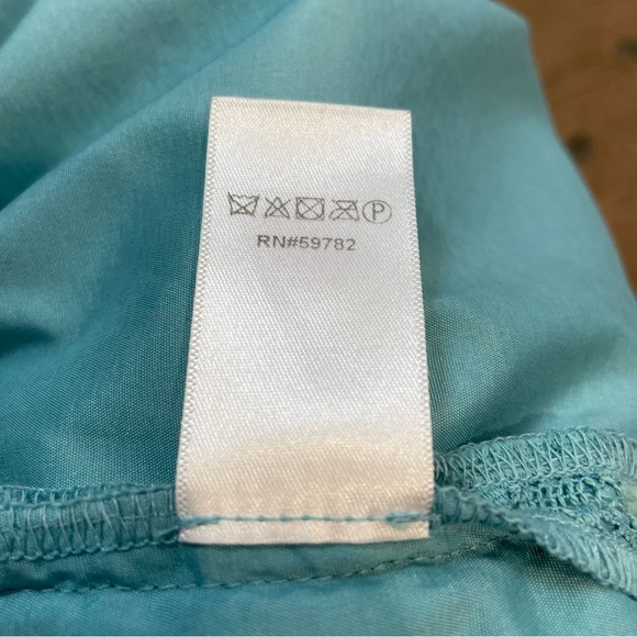 Adrianna Papell Elegant Blue Lace Dress Size 6 - Picture 8 of 8